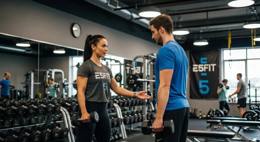 personal trainer at e5fit