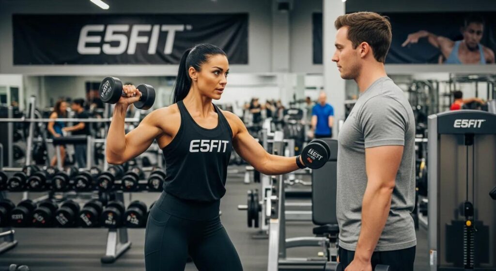 personal trainer at e5fit
