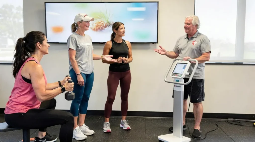 Nutrition-specific credentials, such as Precision Nutrition Level 1, indicate a coach can guide clients