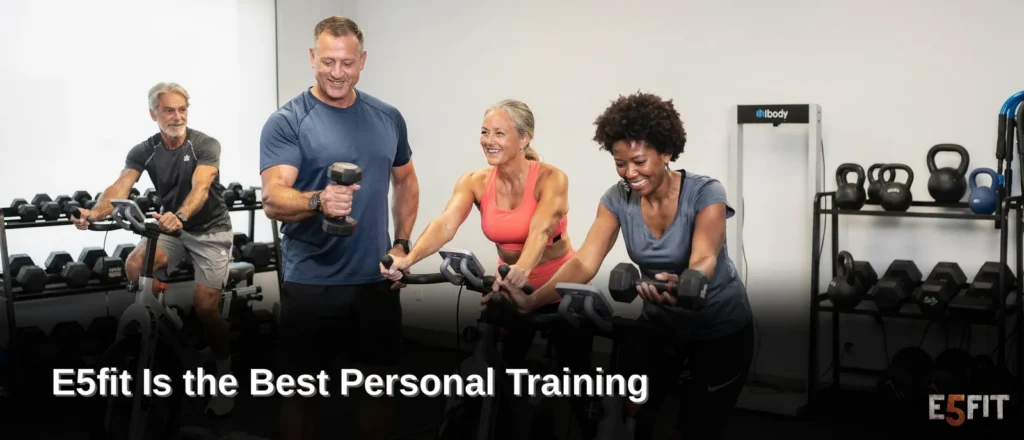 E5Fit was founded with a vision to redefine fitness for adults 40 and older.; E5Fit