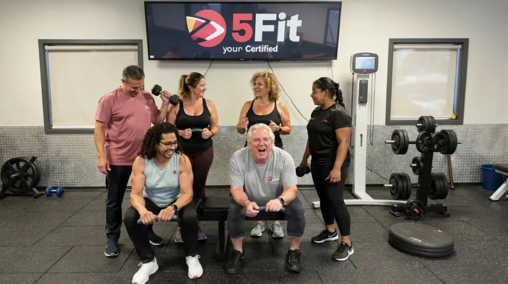 E5Fit's Small Group Personal Training keeps a 6:1 trainer-to-client ratio to balance attention and group